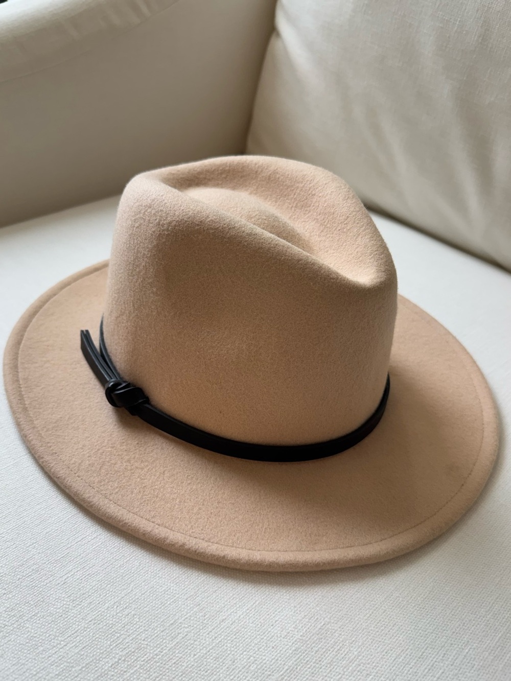Banana Republic Neutral Tan Wool Fedora
